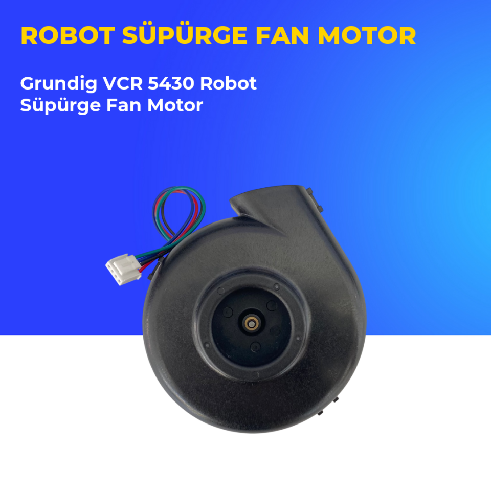 Grundig VCR 5430 Robot Süpürge Fan Motor