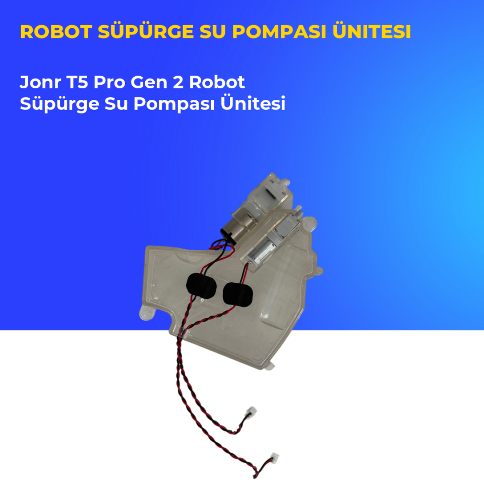 Jonr T5 Pro Gen 2 Robot Süpürge Su Pompası Ünitesi