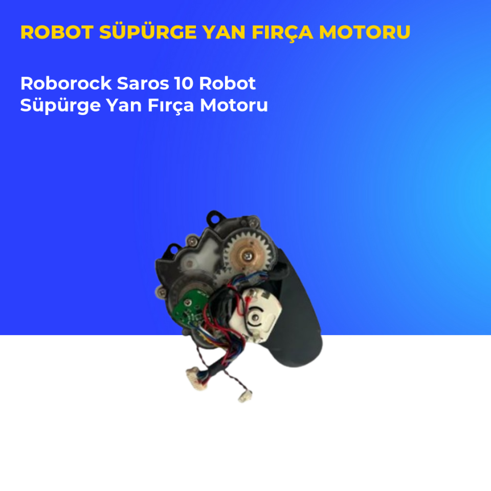 Roborock Saros 10 Robot Süpürge Yan Fırça Motoru