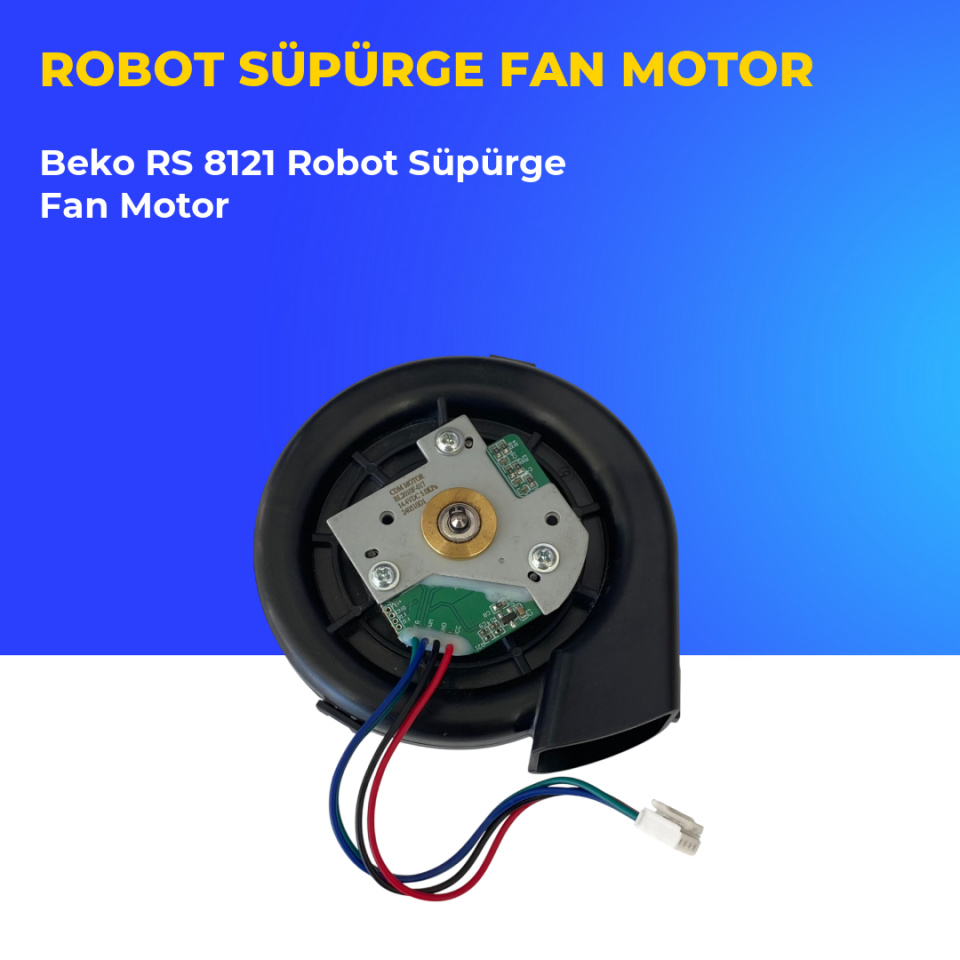 Beko RS 8121 Robot Süpürge Fan Motor