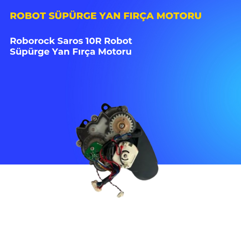 Roborock Saros 10R Robot Süpürge Yan Fırça Motoru