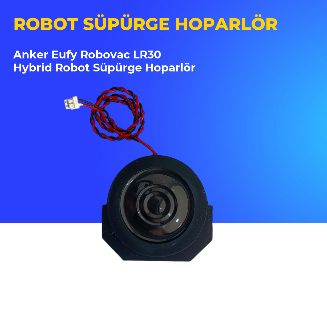 Anker Eufy Robovac LR30 Hybrid Robot Süpürge Hoparlör