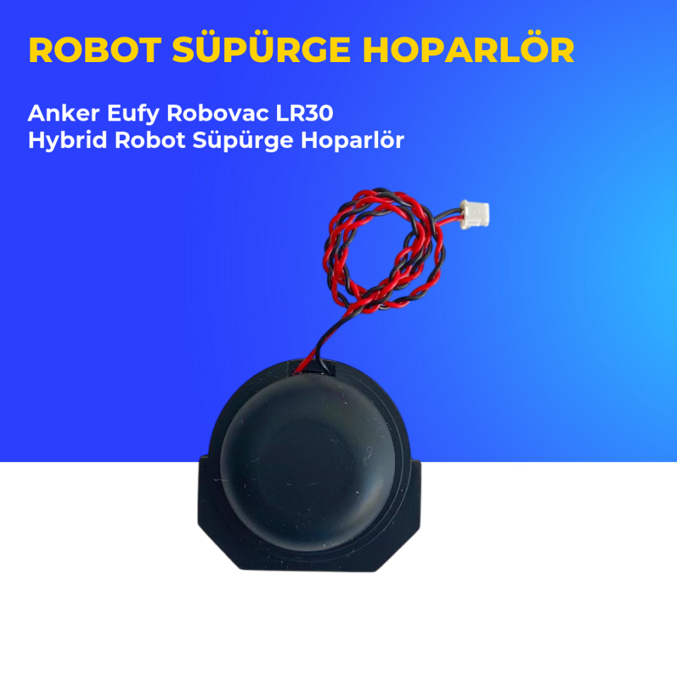 Anker Eufy Robovac LR30 Hybrid Robot Süpürge Hoparlör