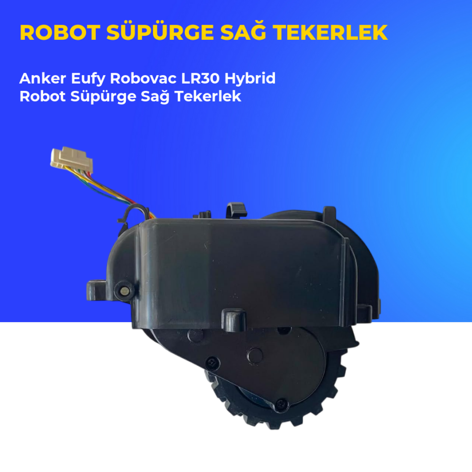Anker Eufy Robovac LR30 Hybrid Robot Süpürge Sağ Tekerlek