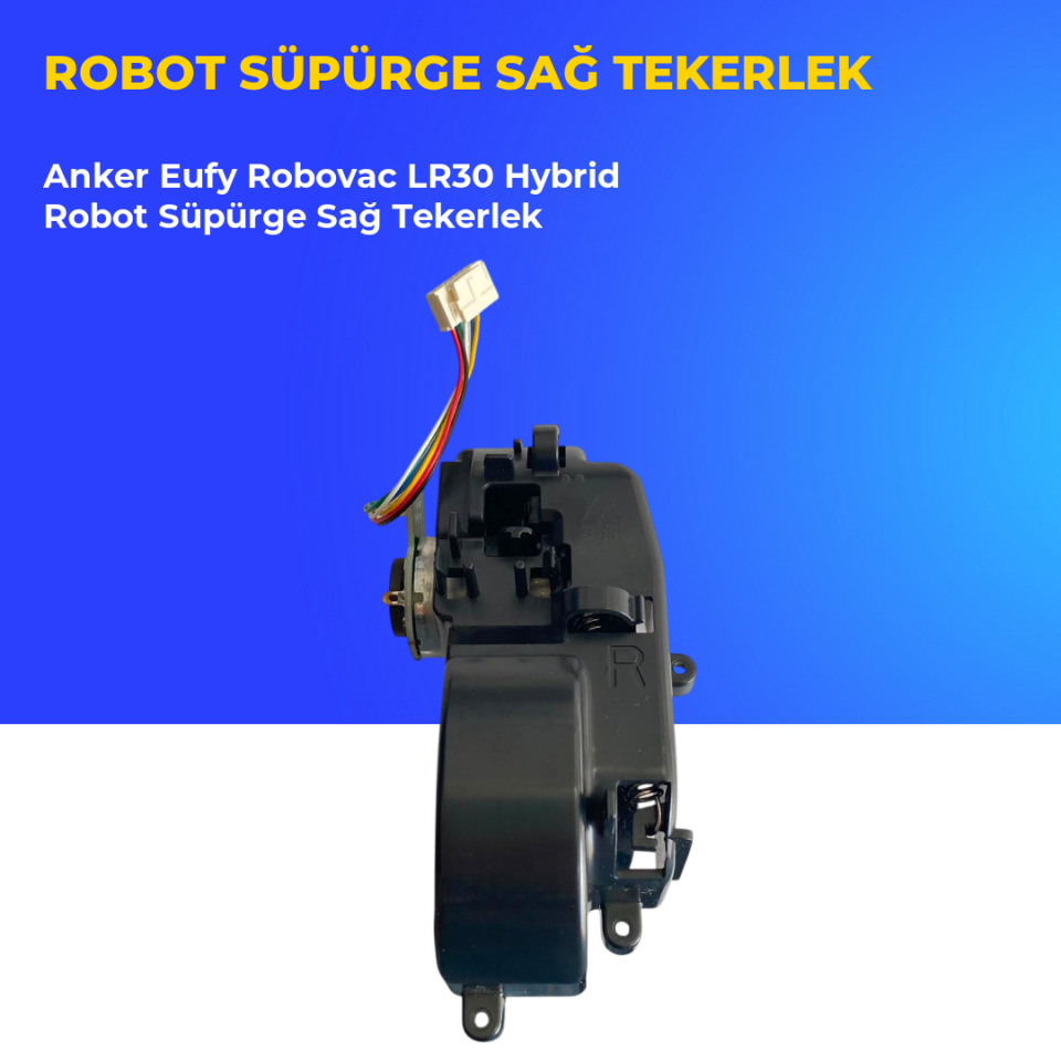Anker Eufy Robovac LR30 Hybrid Robot Süpürge Sağ Tekerlek