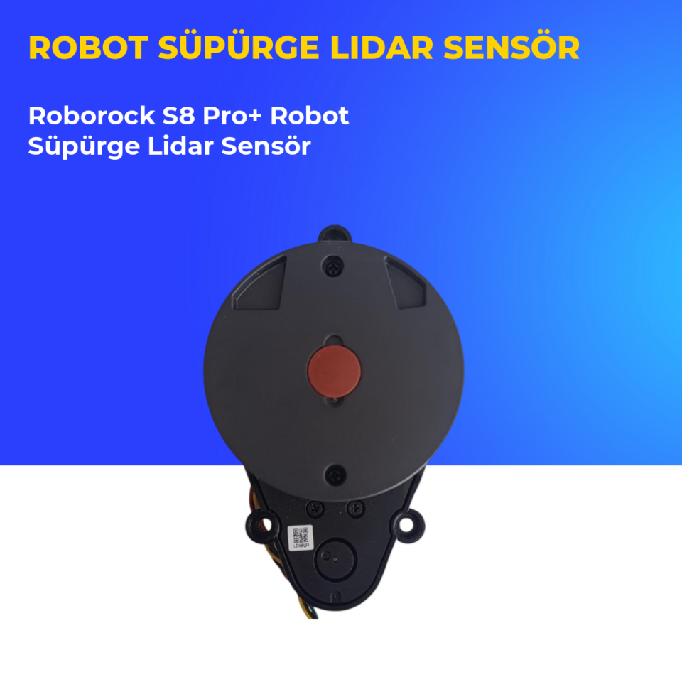 Roborock S8 Pro+ Robot Süpürge Lidar Sensör