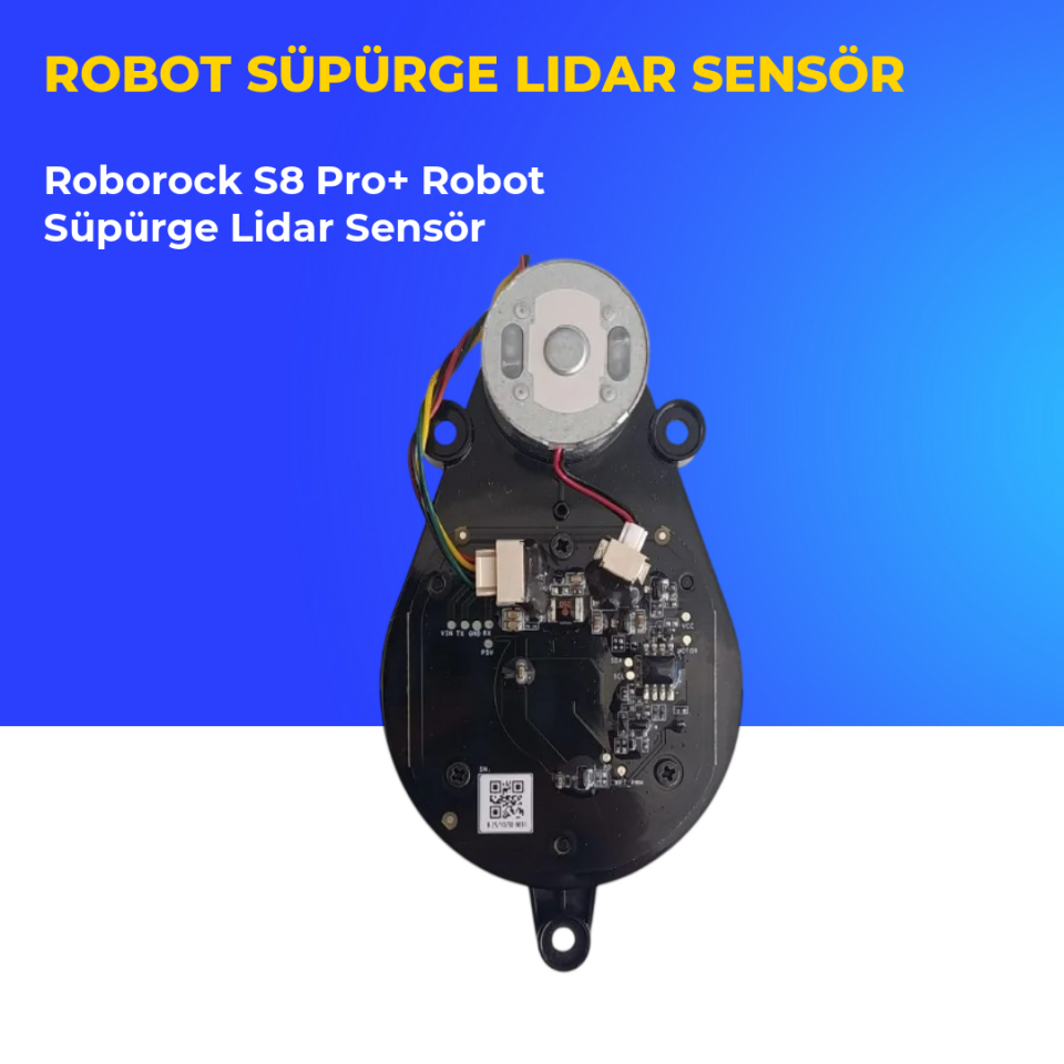 Roborock S8 Pro+ Robot Süpürge Lidar Sensör