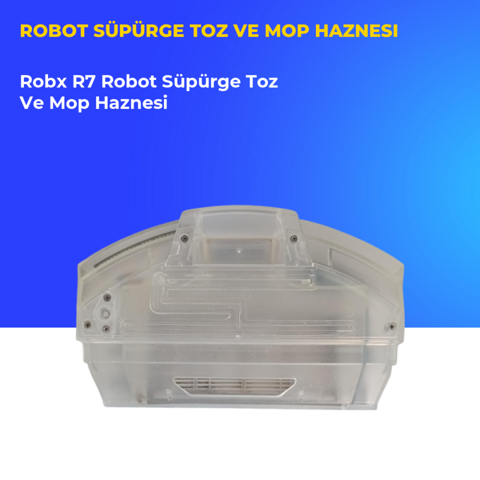Robx R7 Robot Süpürge Toz Ve Mop Haznesi