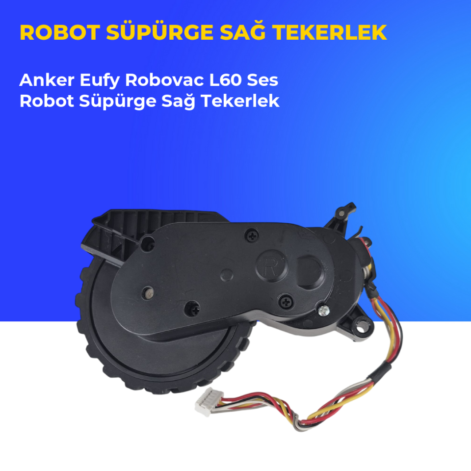 Anker Eufy Robovac L60 Ses Robot Süpürge Sağ Tekerlek