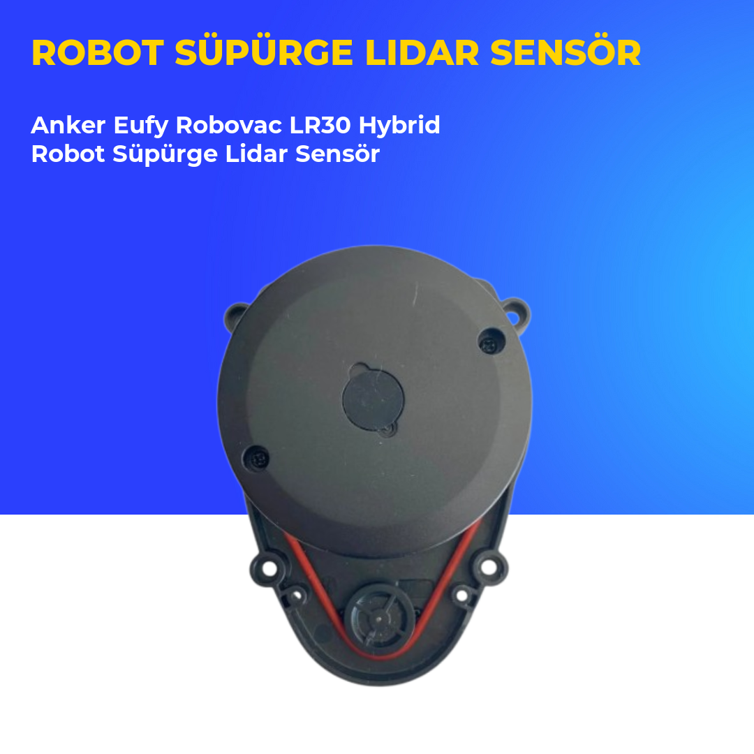 Anker Eufy Robovac LR30 Hybrid Robot Süpürge Lidar Sensör