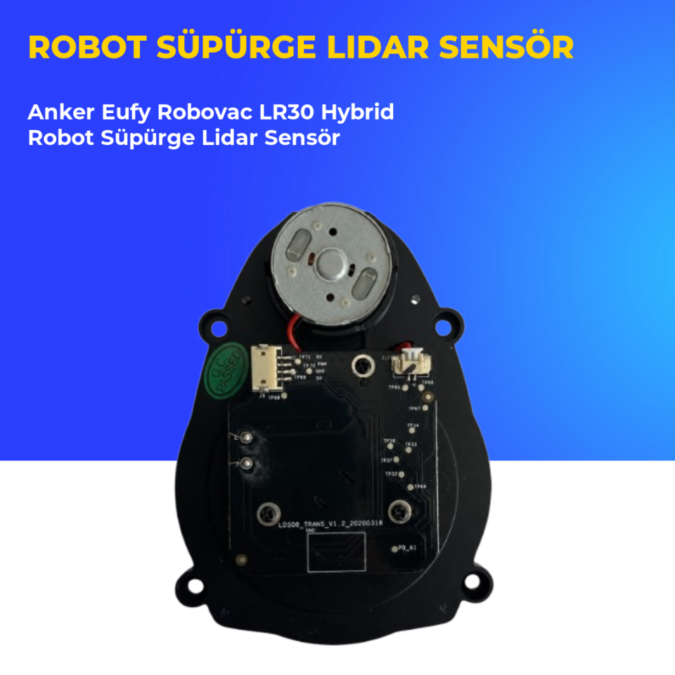 Anker Eufy Robovac LR30 Hybrid Robot Süpürge Lidar Sensör