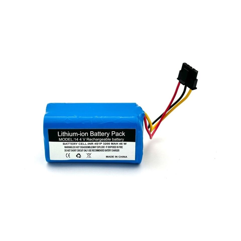 Xiaomi Mop 2 Lite Mjstl Robot Süpürge 3200 Mah Yanmaz Batarya – 14.4V Li-Ion Güç Kaynağı | Sürekli ve Güçlü Temizlik Deneyimi!