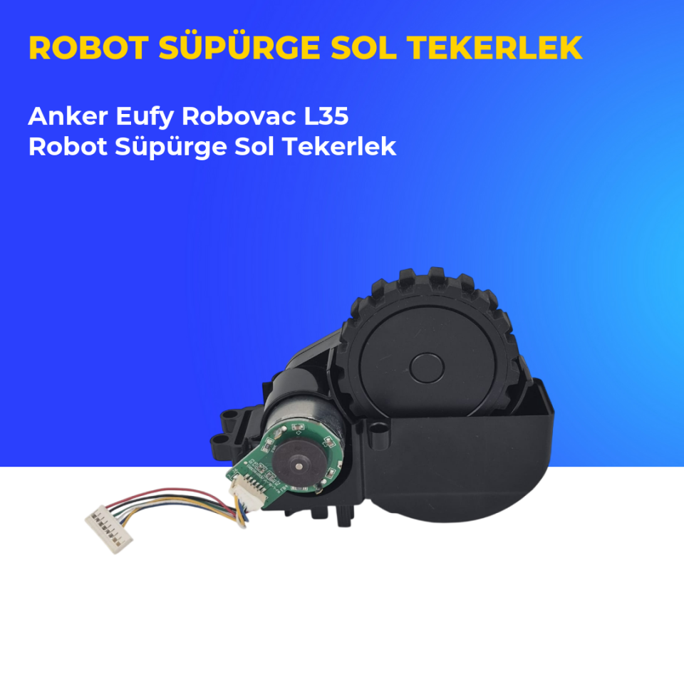 Anker Eufy Robovac L35 Robot Süpürge Sol Tekerlek