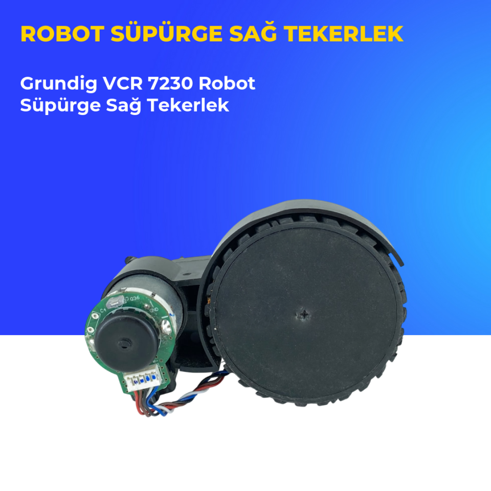 Grundig VCR 7230 Robot Süpürge Sağ Tekerlek