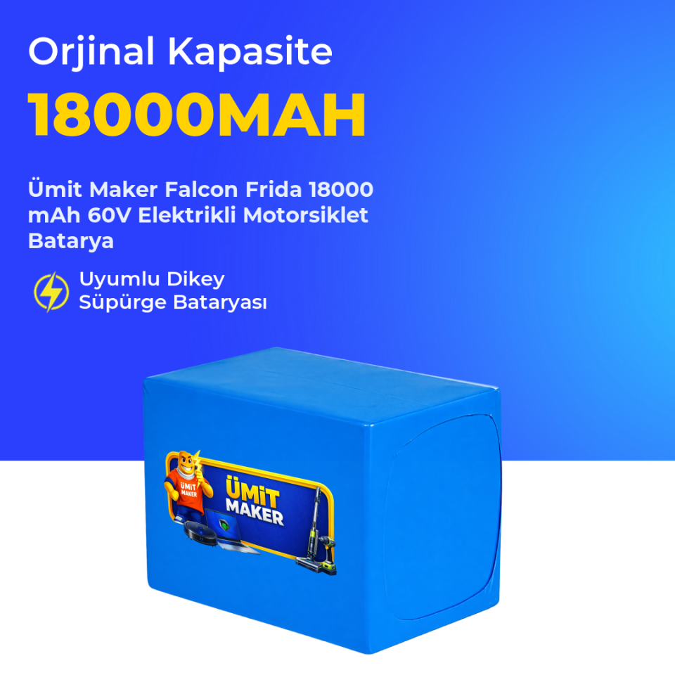 Falcon Frida 18000 mAh 60V Elektrikli Motorsiklet Batarya