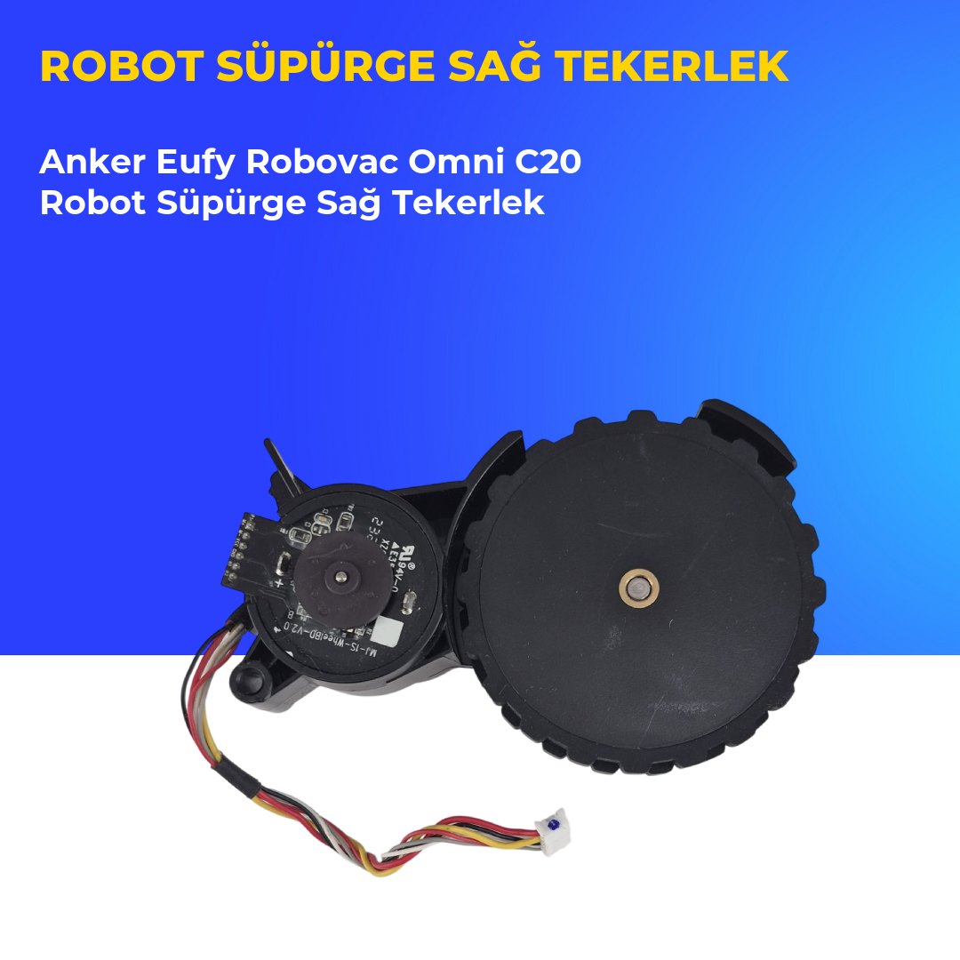 Anker Eufy Robovac Omni C20 Robot Süpürge Sağ Tekerlek