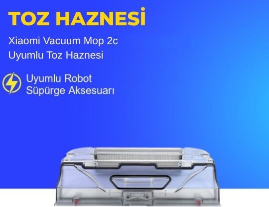 Xiaomi Vacuum Mop 2c Uyumlu Toz Haznesi