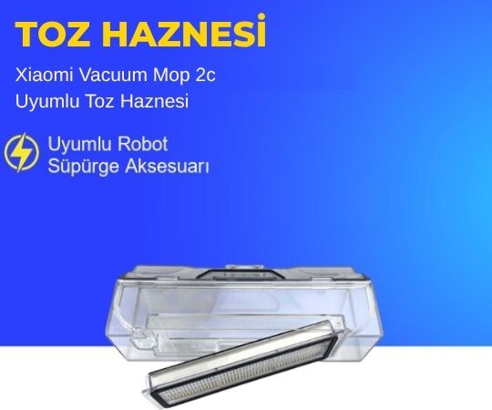 Xiaomi Vacuum Mop 2c Uyumlu Toz Haznesi