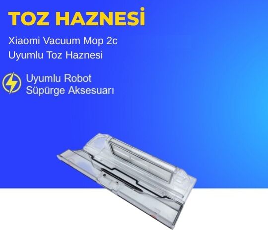 Xiaomi Vacuum Mop 2c Uyumlu Toz Haznesi