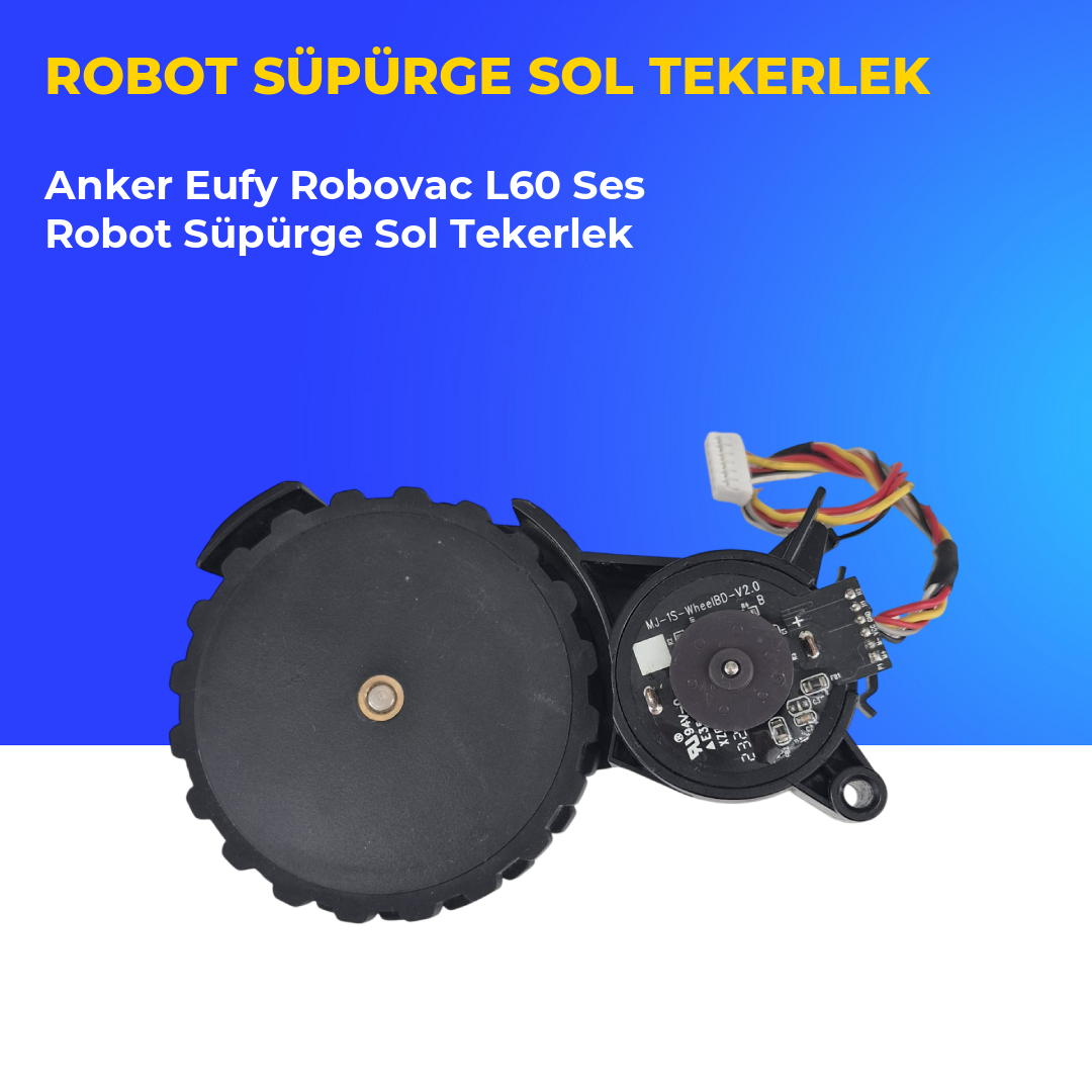 Anker Eufy Robovac L60 Ses Robot Süpürge Sol Tekerlek