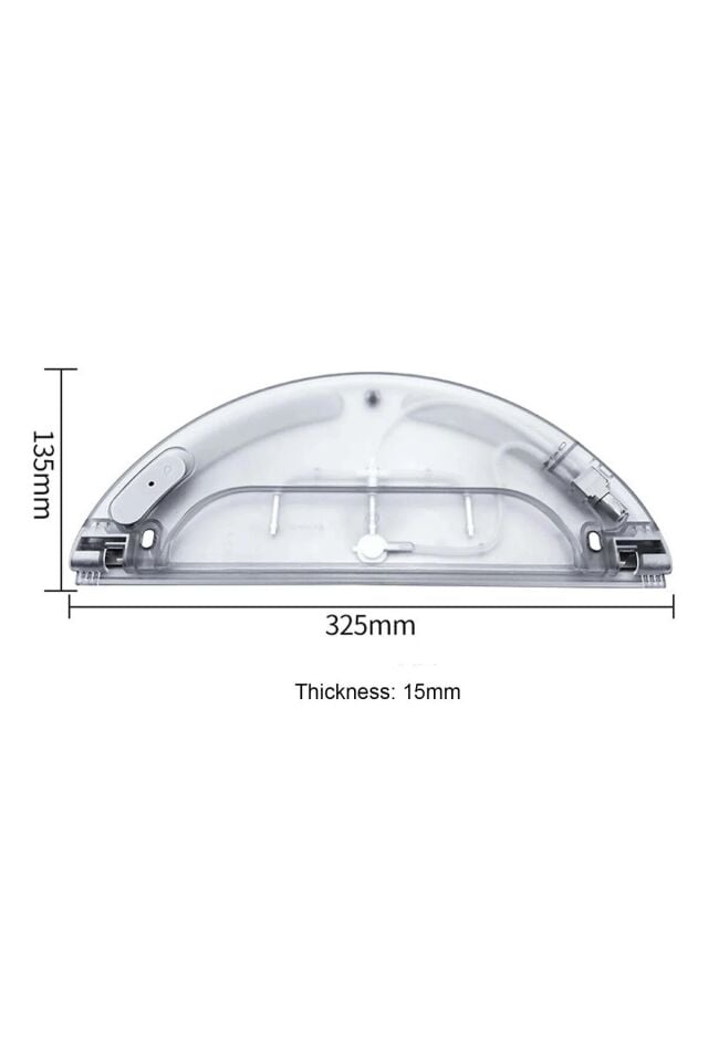 Xiaomi Vacuum Mop 2C XMSTJQR2C Uyumlu Robot Süpürge Mop Tankı + 1 Adet Mop Bezi Hediye