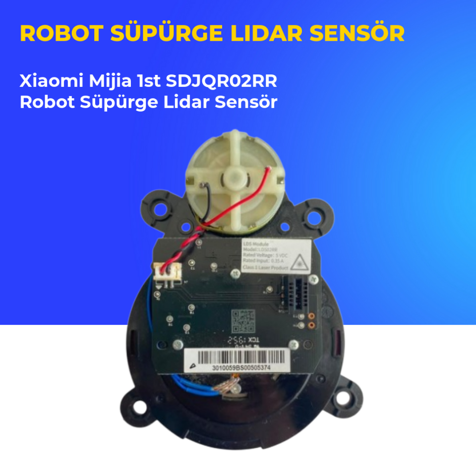 Xiaomi Mijia 1st SDJQR02RR Robot Süpürge Lidar Sensör