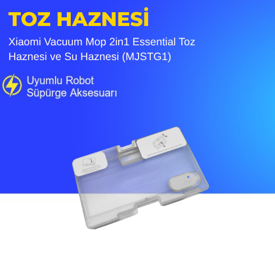 Xiaomi Vacuum Mop 2in1 Essential Toz Haznesi ve Su Haznesi (MJSTG1)