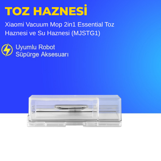 Xiaomi Vacuum Mop 2in1 Essential Toz Haznesi ve Su Haznesi (MJSTG1)