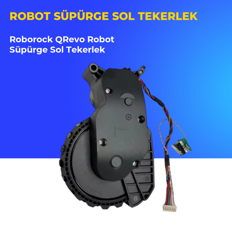 Roborock QRevo Robot Süpürge Sol Tekerlek