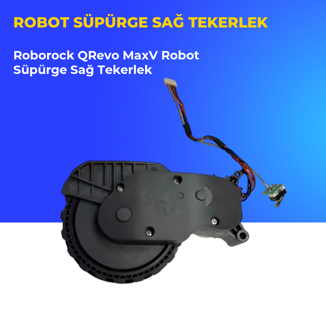 Roborock QRevo MaxV Robot Süpürge Sağ Tekerlek