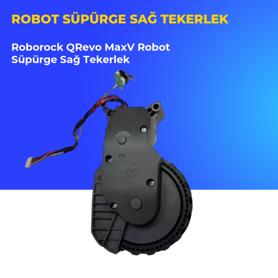 Roborock QRevo MaxV Robot Süpürge Sağ Tekerlek