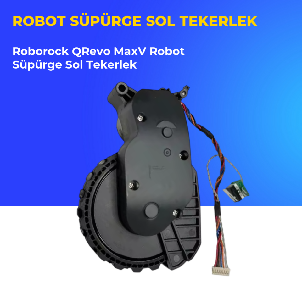 Roborock QRevo MaxV Robot Süpürge Sol Tekerlek