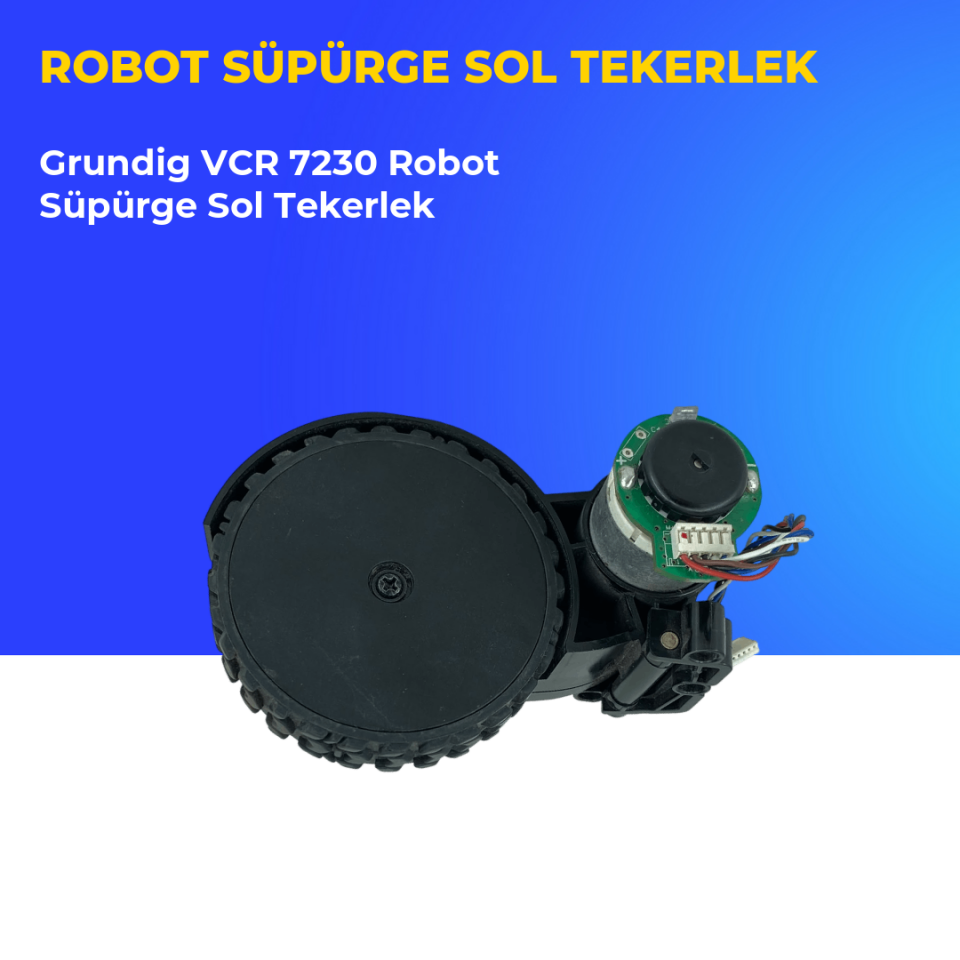 Grundig VCR 7230 Robot Süpürge Sol Tekerlek