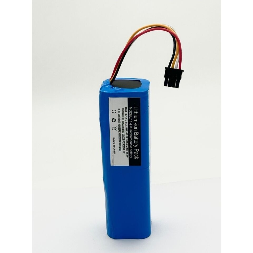 S54 Robot Süpürge 5200 Mah 14.4 V Yanmaz Batarya – Orjinal Uyumlu Uzun Ömürlü, Yüksek Performans Pil