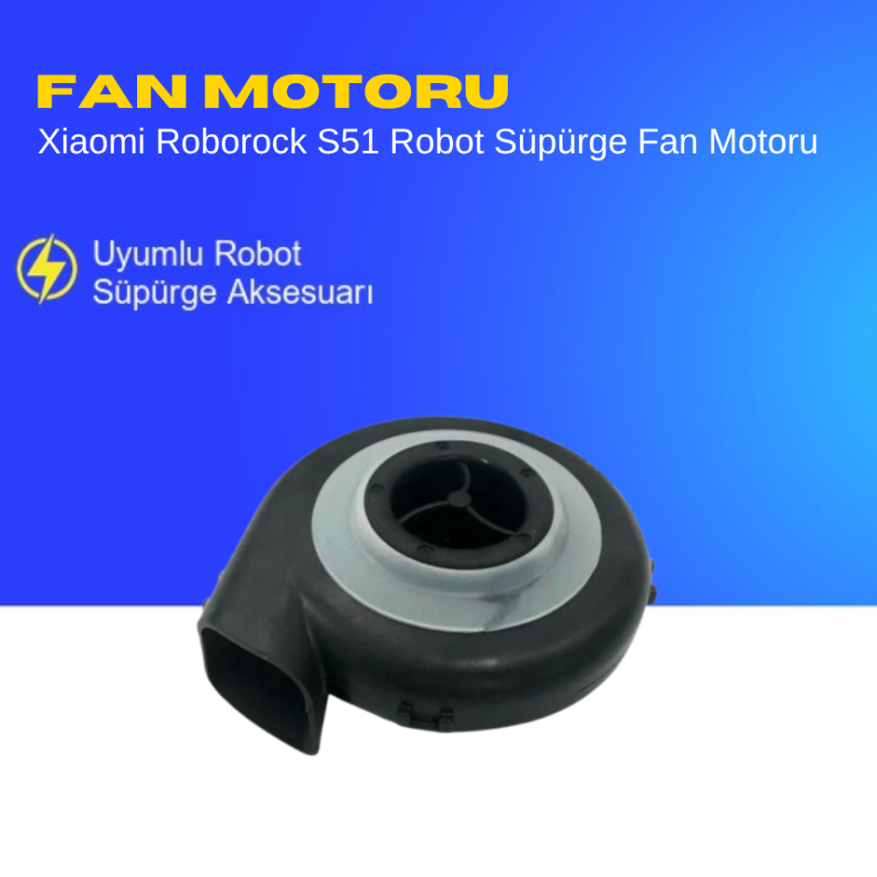Xiaomi Roborock S51 Robot Süpürge Fan Motoru