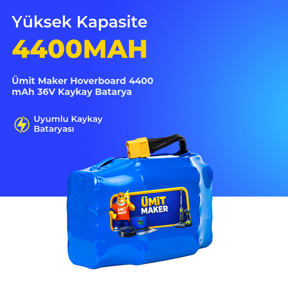 Hoverboard 4400 mAh 36V Kaykay Batarya