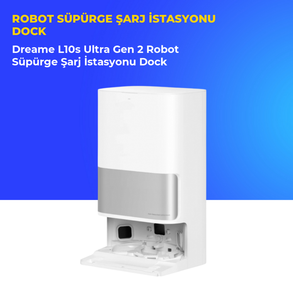 Dreame L10s Ultra Gen 2 Robot Süpürge Şarj İstasyonu Dock