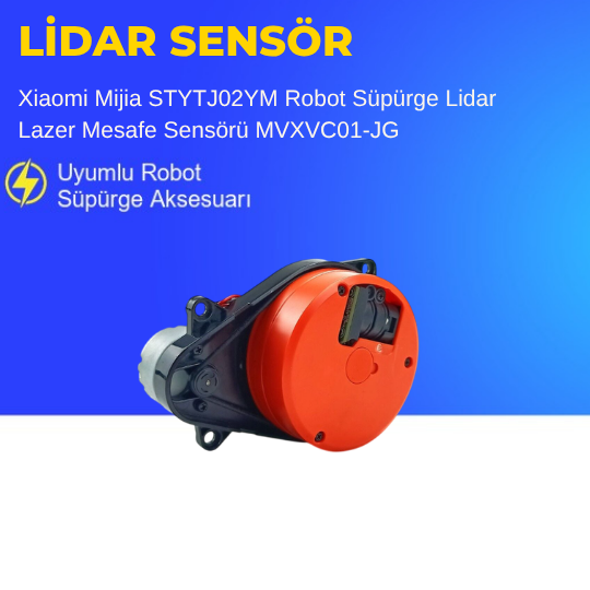 Xiaomi Mijia STYTJ02YM Robot Süpürge Lidar Lazer Mesafe Sensörü MVXVC01-JG
