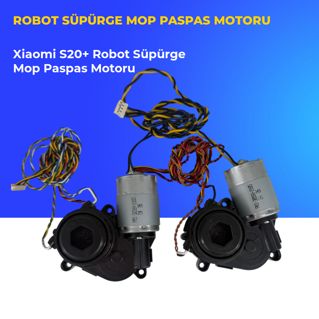 Xiaomi S20+ Robot Süpürge Mop Paspas Motoru
