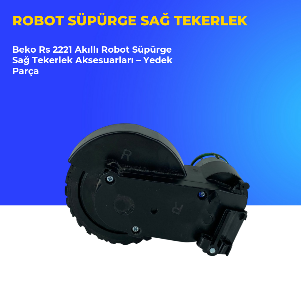 Beko Rs 2221 Akıllı Robot Süpürge Sağ Tekerlek Aksesuarları – Yedek Parça