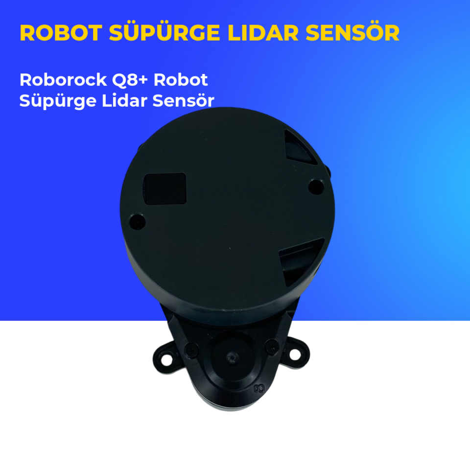 Roborock Q8+ Robot Süpürge Lidar Sensör