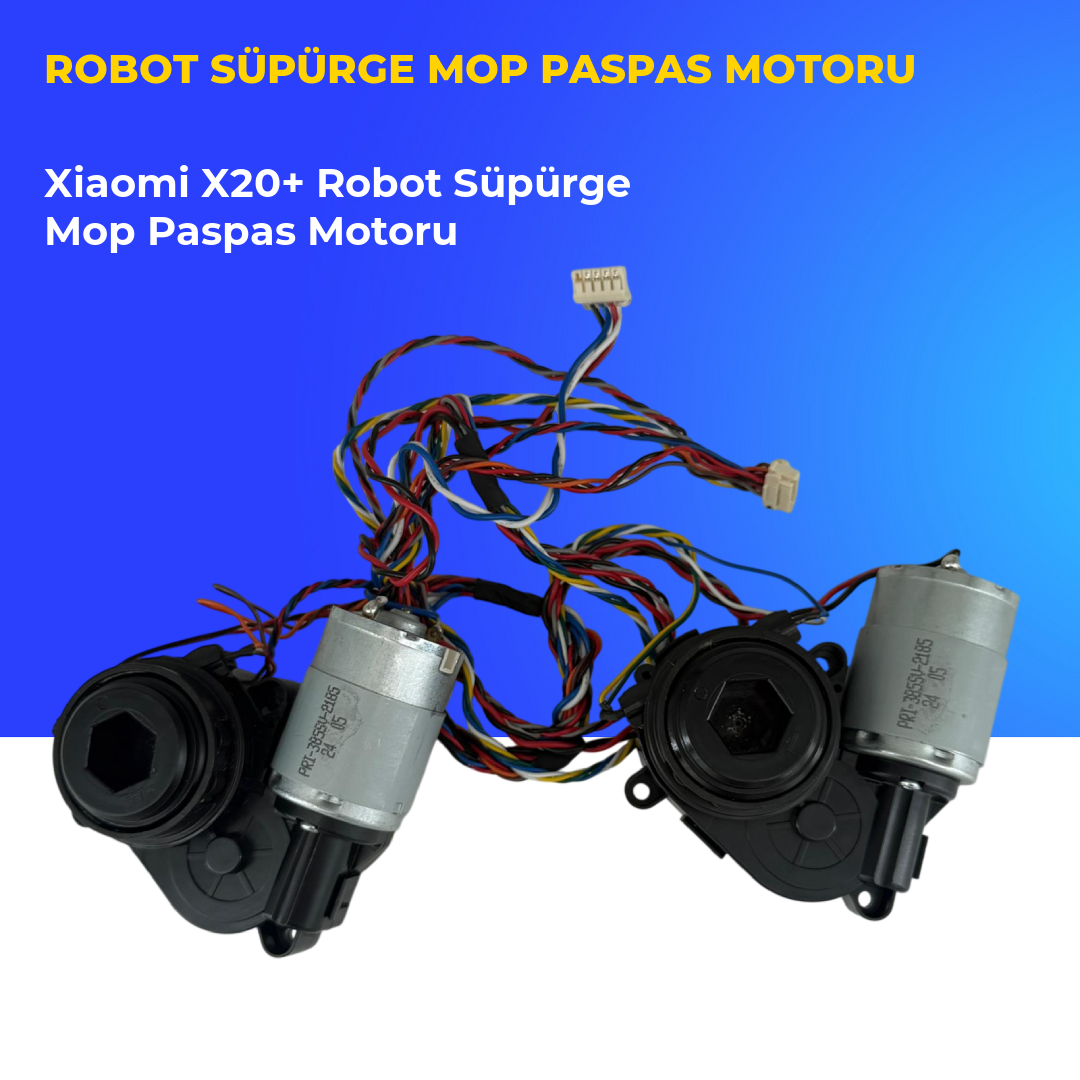 Xiaomi X20+ Robot Süpürge Mop Paspas Motoru