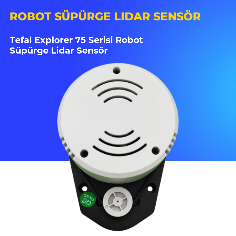 Tefal Explorer 75 Serisi Robot Süpürge Lidar Sensör