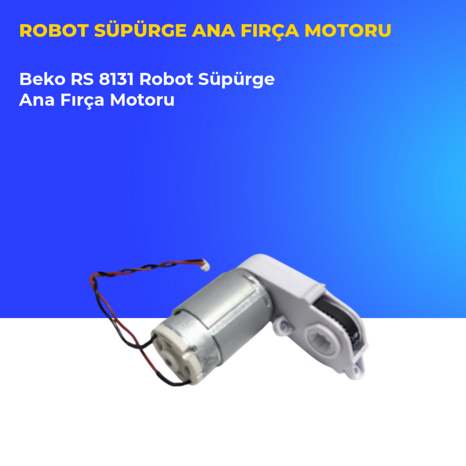 Beko RS 8131 Robot Süpürge Ana Fırça Motoru