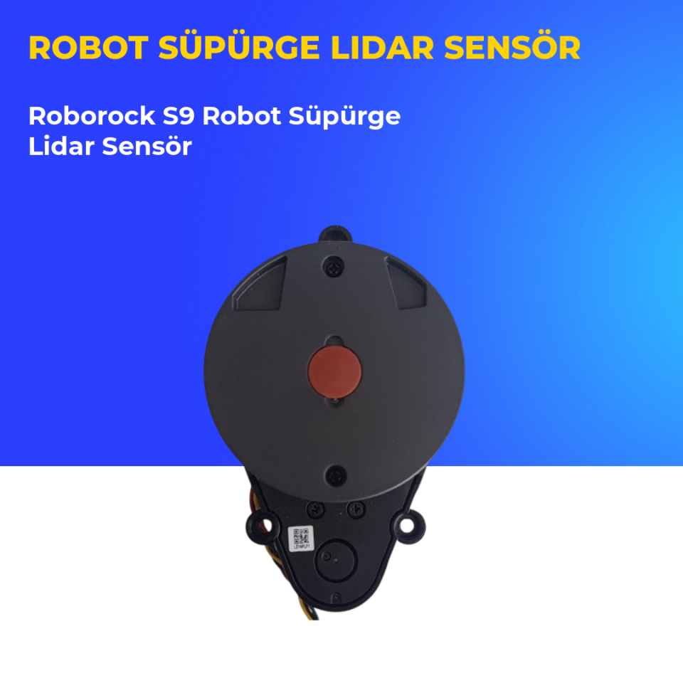 Roborock S9 Robot Süpürge Lidar Sensör