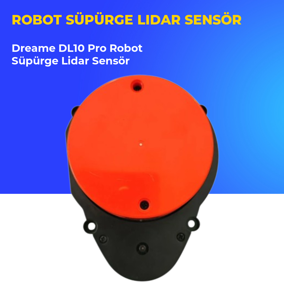 Dreame DL10 Pro Robot Süpürge Lidar Sensör