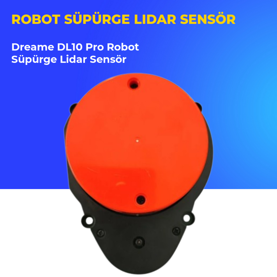 Dreame DL10 Pro Robot Süpürge Lidar Sensör