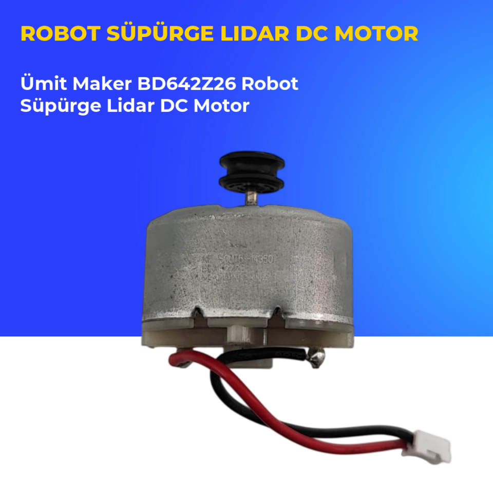 BD642Z26 Robot Süpürge Lidar DC Motor