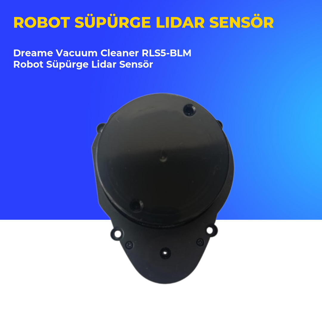 Dreame Vacuum Cleaner RLS5-BLM Robot Süpürge Lidar Sensör