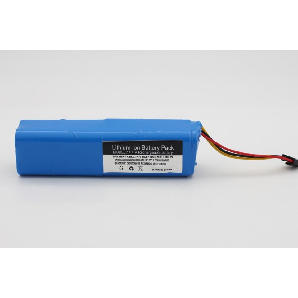 Beko RS 8034 Robot Süpürge 7000 mAh  14,4 V Batarya – Orjinal Uyumlu Uzun Ömürlü, Yüksek Performans Pil